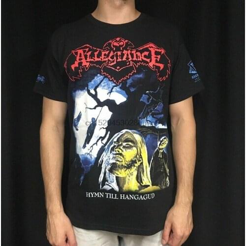 Allegiance Hymn Till Hangagud T-SHIRT Marduk Kampfar Amon Amarth Bathory Windir