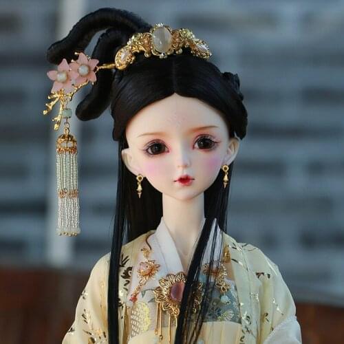 AS Hua Rong 58cm SD 1/3 Doll BJD New arrival Girl Literary Gift Ball joint Doll And Free Eyes Ball jointed doll