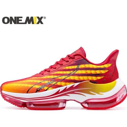 ONEMIX 2021 Men Air Running Shoes for Women Super Light Cushion Adult Shoes Breathable Outdoor Sneakers Male Athletic Trainer