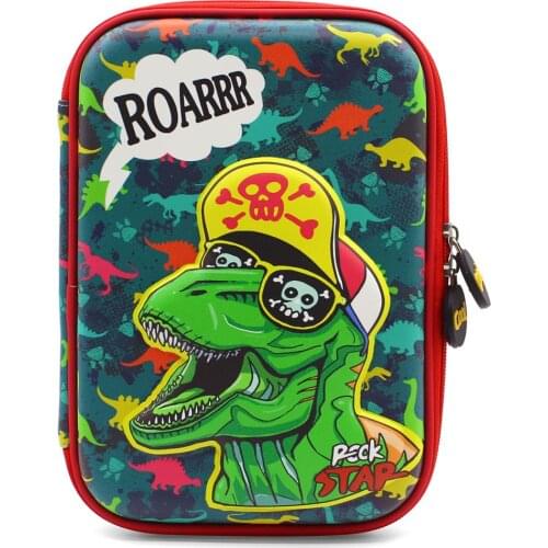 Pencil case kawaii material escolar astuccio scuola school supplies piorniki leaf pencilcases cute dinosaur 2020 EVA pencilbox