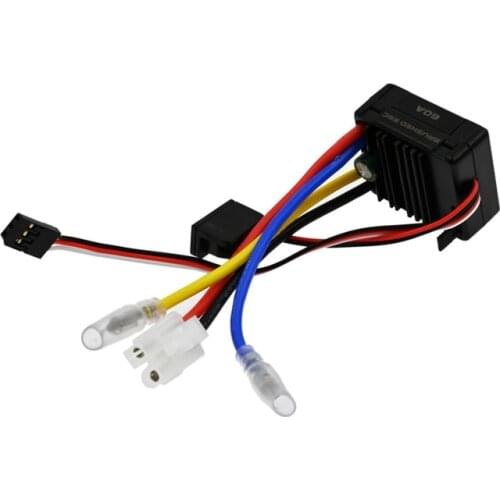 For MN86S MN86 MN86KS MN86K MN G500 60A Brushed Electronic Speed Controller ESC 1/12 RC Car Upgrade Parts Accessories