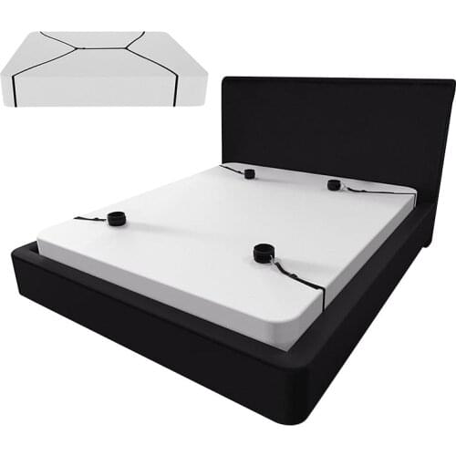 Erotic Bondage Under Bed Restraint Fetish Handcuffs Slave Products Ankle Hand Cuffs BDSM Adult games wrist cuffs Sex Toys