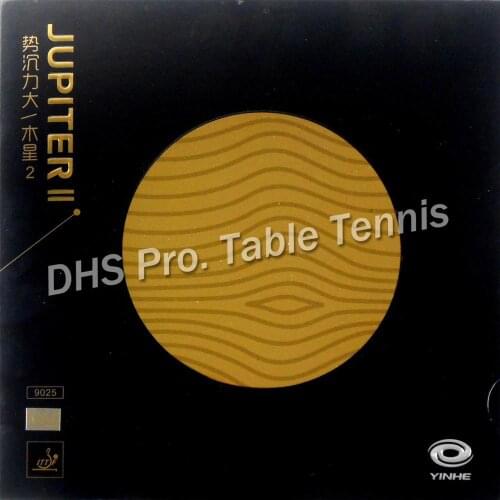 Galaxy Yinhe JUPITER II TACKY Pips-in Table Tennis Rubber with Orange Sponge
