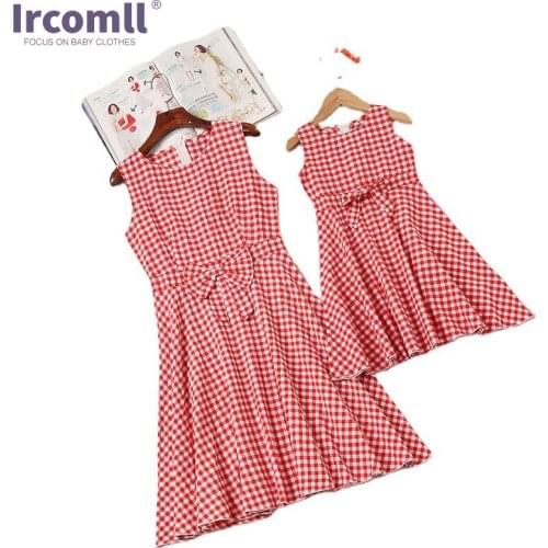 Одинаковые платья для мамы и дочки Ircomll China At AliExpress