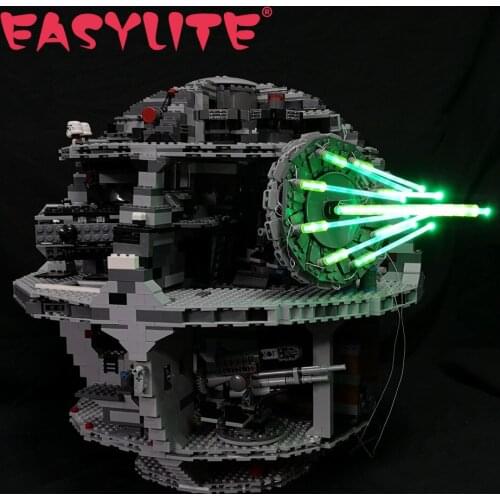 Led Light Kit For 10143 /75159 /10188 Compatible With 05026 Death II Ultimate Weapon Laser Cannon (Not Included Building Blocks)