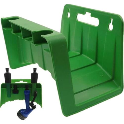 Wall Mounted Hose Pipe Hanger Storage Shed Fence Cable Holder Home Garden Supply