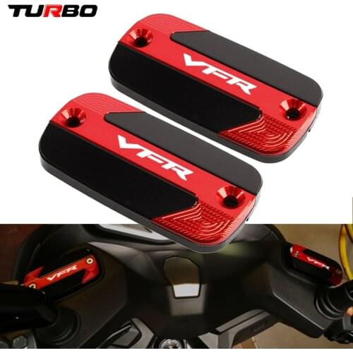 New For HONDA VFR 800 1200x VFR800 VFR800X VFR800F VFR1200x Crosstourer Motorcycle Front Brake Fluid Reservoir Cover Tank Caps