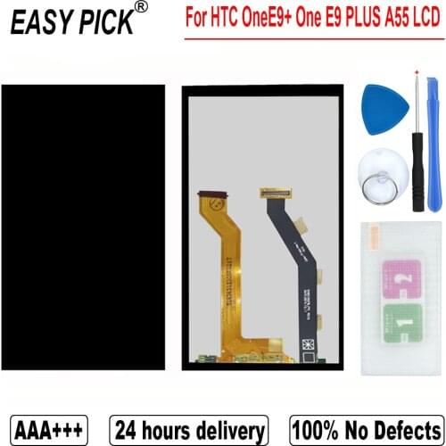 Original 5.5" For HTC One E9 E9w A53 E9t LCD Display Touch Screen Digitizer Assembly For HTC One E9 Plus E9+ E9pw A55 E9pt E9px