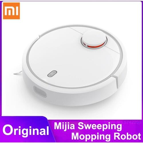 Original XIAOMI MIJIA Sweeping Robot Vacuum Cleaner 1800Pa Home Automatic Sweeping Dust Sterilize WIFI App Remote Control