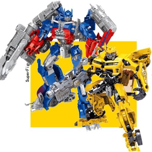 Transformation YUEXING Anime Movie Series Figure Model Deformable Car Robot Big BEE Large Size ABS Plastic Toy For Boy