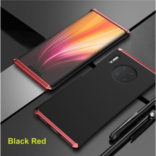 Shockproof Metal Armor Case For Huawei Mate 30 Pro Case Luxury Aluminum Frame Matte PC Full Cover Funda For Huawei Mate 10 Cases