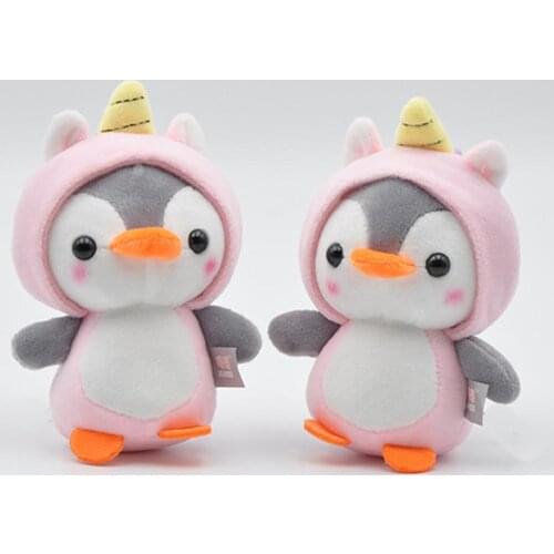 Cute Penguin Bee Animal Plush Doll Pendant Keychain Ring Key Holder Bag Decor Key Chain Key Ring Kids Key Holder Gift