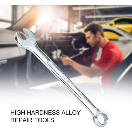 Chrome Vanadium Steel Unique High Hardness Combination Spanner Sturdy Combination Spanner Practical for Vehicles