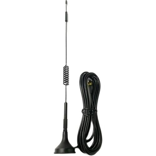1PC 2.4GHz 7dBi High gain Omni WIFI Antenna Magnetic base 3M cable RP SMA Male Plug Connector
