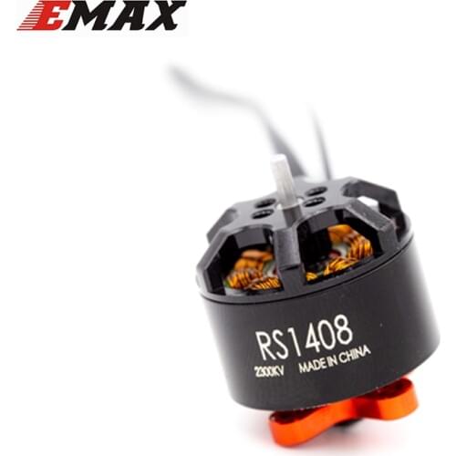1PC New EMAX RS1408 2300KV 3600KV 5-6S Brushless Motor For Micro FPV Racing RC Drone Spare Part DIY Accessories