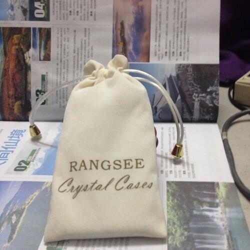 100pcs customized velvet jewelry bag 8*10cm velvet bag with logo for gift ornament perfume toiletry bag pouch