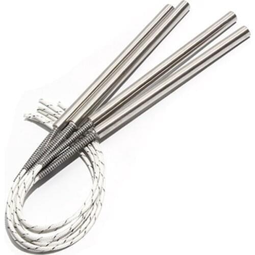 2PCS 15mm 120~135mm Electric Mould Cartridge Heater 316SUS 110V/220V/380V Cylindrical Heating Tube 730W/760W/780W/800W/820W