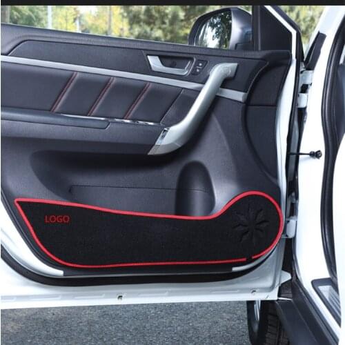 4PCS/SET Doors Anti-Kick Protective Pad Mat For Great Wall Haval M6 2017 18 19 CAB252