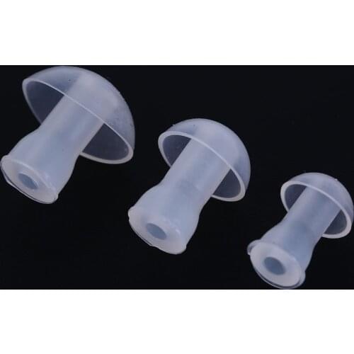 6mm/10mm/15mm Hearing Aid Domes Ear Plugs Ear Tips For Hearing Aids 4PCS