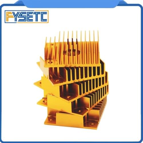 5pcs MK7 MK8 Extruder Parts Heat Sink 40 x40x11mm 4010 Cooling Fan Heatsink For 3D Printer Parts