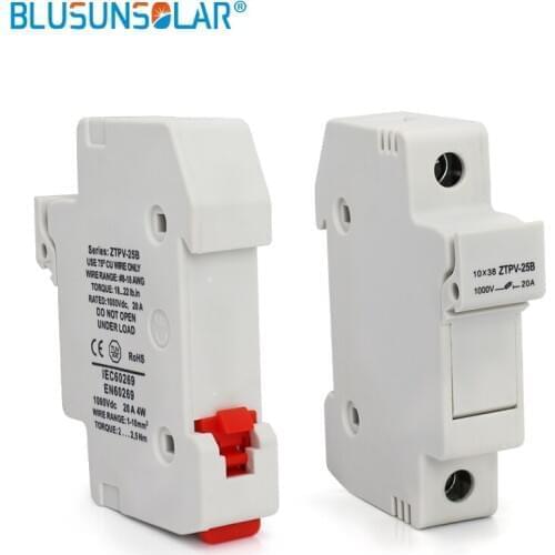 50 Pieces High Quality Solar PV Fuse Holders Fuse Link for PV Fuse Fusible 1000V DC Waterproof