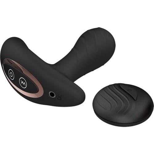 7 Stimulation Male Prostate Massager Vibrator Anal Plug Sex Toys Vibrating Heating Remote Control for Men Woman Gay Masturbator