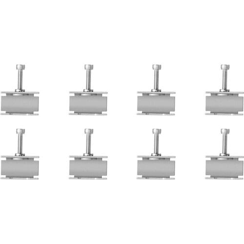 8 Pcs Glass Bed Clips Clamps Compatible with Ender 3/3 Pro/3 V2/3S,Ender 5/Pro, CR-20 PRO,CR-10S Pro,Stainless Steel