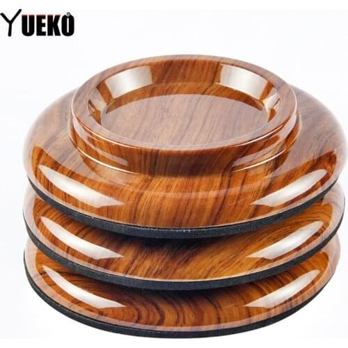 YUEKO High Quality 3pcs/set Acrylic Caster Cups Grand Piano Sturdy Durable Design Piano Accessories with Anti-slip Mat