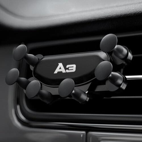 Car Interior Air Vent Clip Mount No Magnetic Mobile Phone Holder for Audi A3 8p 8v 8l Accessories Car Styling