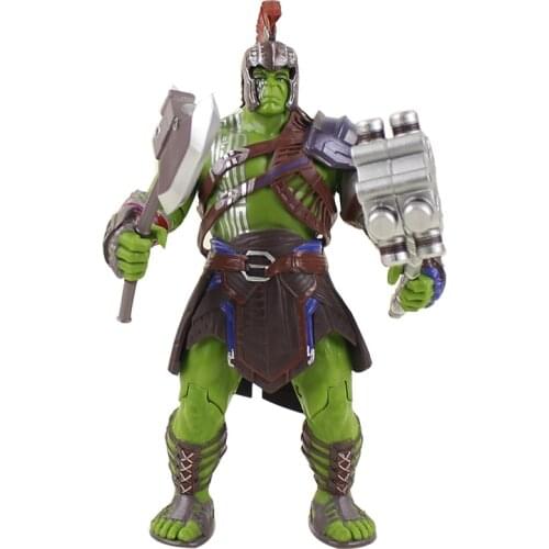 Infinity War Hulk Action Figure Armed Hulk War Hammer Axe Gladiator Model Toy Children Gift