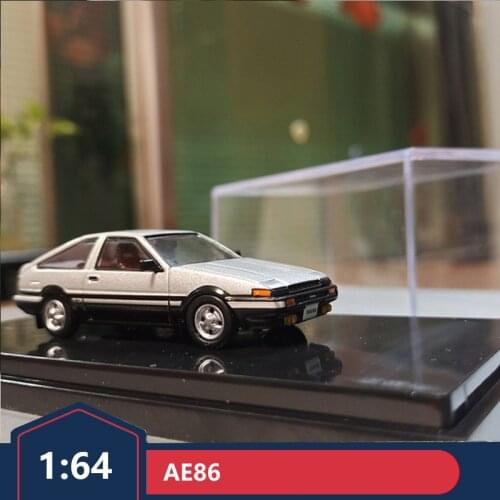 Hobby Japan 1:64 Toyota AE86 initial D simulation alloy car model collection ornaments
