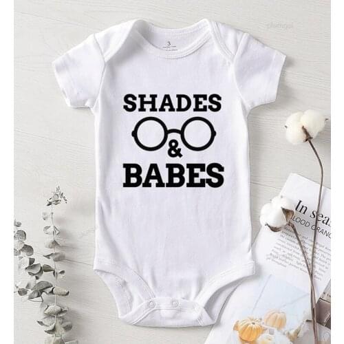 Jumpsuits for Boy Long Sleeve Newborn Baby Girl Autumn Costume Printing Shades Babes Children Jumpsuit Newborns Clothes