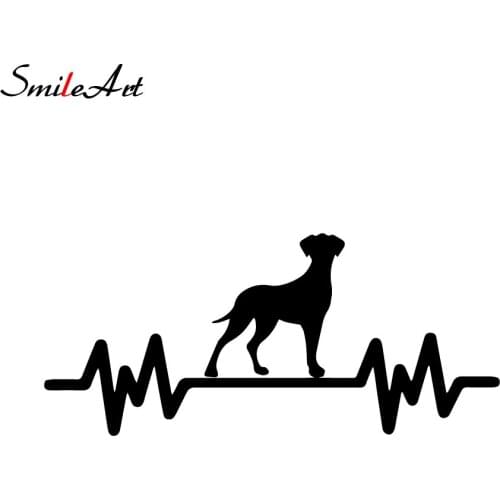 Cool Design Dog Auto Sticker Vinyl Car Stickers Cool Car Window Decor Hot Selling