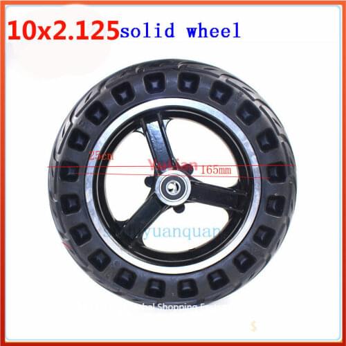 Hot Sale High Performance 10x2.125 10" Solid Honeycomb Wheel with Good Quality for Smart Electric Balancing Scooter Fold