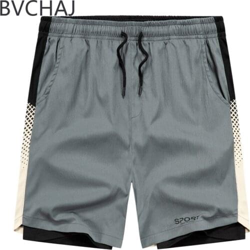 Mens Summer SportsJogging Shorts Gym Training Shorts Fashion Splicing Clashing Color Fast Dry Track Shorts Mens Clothing brand