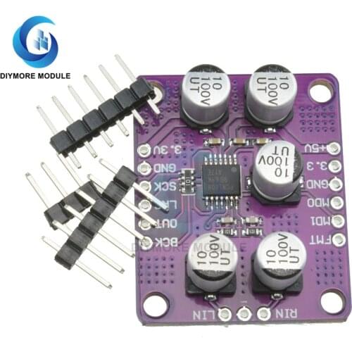 PCM1808 ADC Module Stereo Analog to Digital Converter 24 Bit High Performance Low Cost For Speaker Voice Control Device