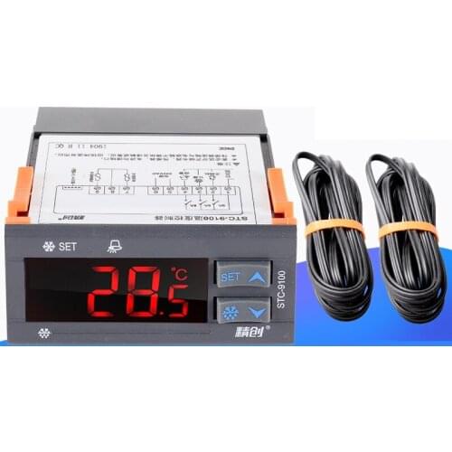 Thermostat refrigerator thermostat STC-9100 STC-9100 thermostat seafood pool Elitech new original