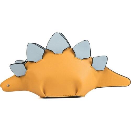 Creative Chameleon Cartoon Handbags 3D Funny Cute Dinosaur Animal Crossbody Bag Outdoor Travel Fashion Messenger Bags MBG0376