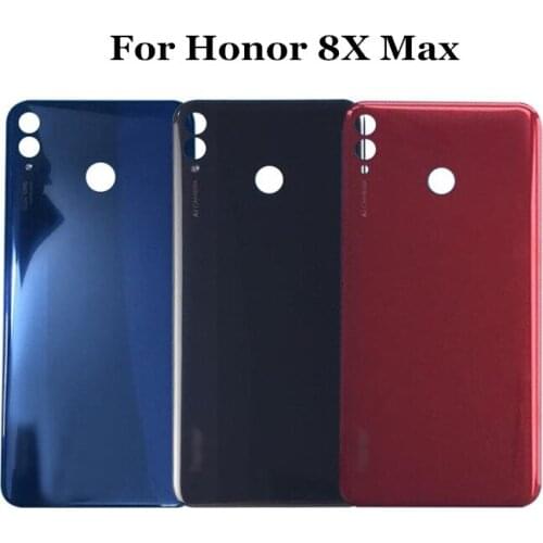 Back Battery Cover Rear Glass Panel Door Housing Case For Huawei Honor 8X Max