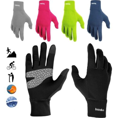 BOODUN Winter Warm Gloves Full Finger Touch Screen for Outdoor Sport Motorcycle Climbing Riding