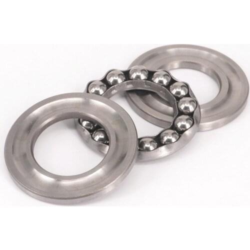 1)51210 50x78x22mm Axial Ball Thrust Bearing Set(2 Steel Races + 1 Cage)AEBC-1