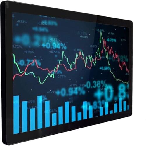 10.4 Inch Industrial Computer in Lcd Monitor VGA HDMI DVI USB Capacitive Touch Screen Industrial Display Waterproof In Front