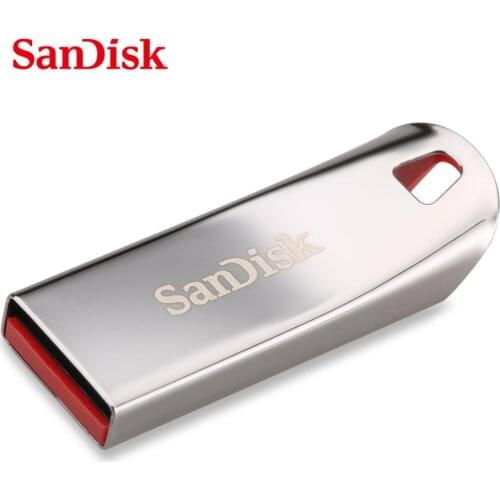 100% Original Sandisk CZ71 USB Flash Drive 16GB 32GB mini pen drives 2.0 pendrives 64GB USB Stick Support Official Verify