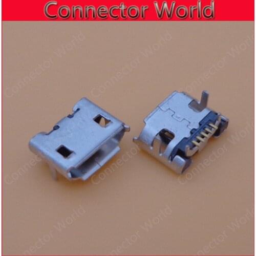 20-100pcs/lot Micro mini USB jack socket connector dock plug repair parts Charging Port Charger Sync For BLU Advance 4.0 A270a