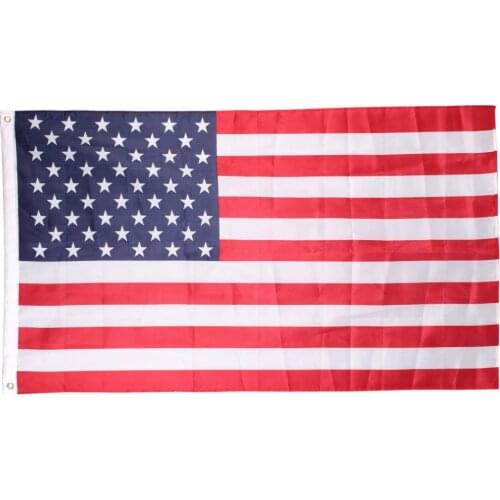 USA 3X5Ft banner American Stripes Stars with 2 Brass Grommets Flag Country Flag Banner National decorations