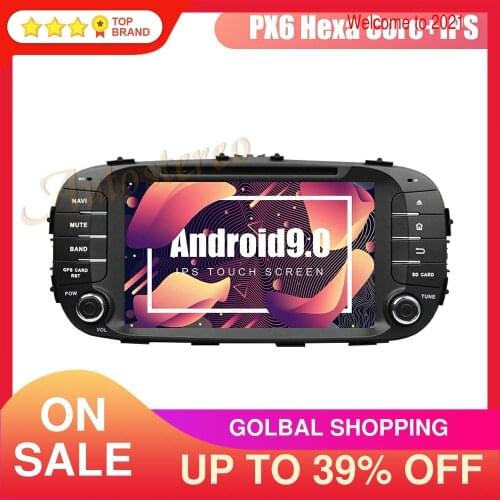 Android 9 4GB Car GPS Navigation Multimedia Player For KIA Soul 2014+ Car Radio Tape Recorder Stereo Head Unit NO DVD Player DPS