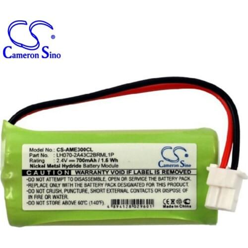 Cameron Sino battery for American E30021CL LH070-2A43C2BRML E30025CL AT&T BT166342 EL2100 PHILIPS DCT G612 TELEKOM A602 Touch