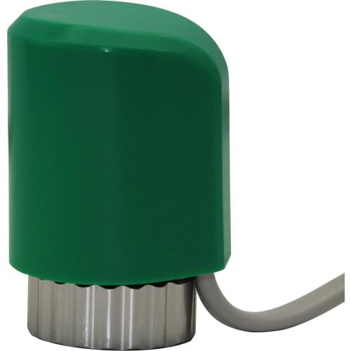Electric thermal actuator m28 for underfloor flooring ufh heating manifold radiator system 220v 24v normally open closed
