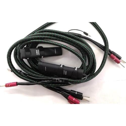 Rocket 88 Pair 72V DBS Speaker Cable BFA SILVER - BANANA or Spade PLUG