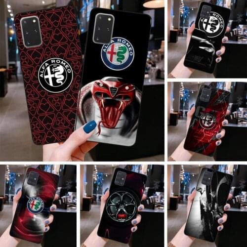 Cool alfa car romeo Phone Case for Samsung S20 plus Ultra S6 S7 edge S8 S9 plus S10 5G lite 2020